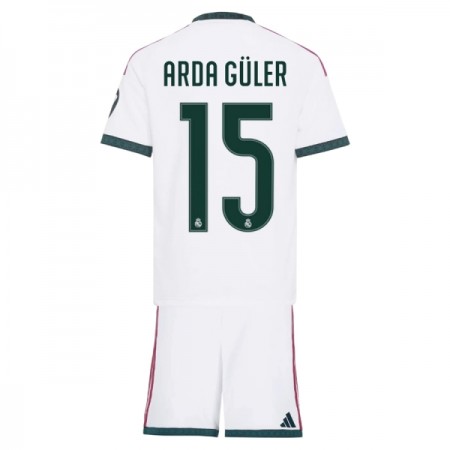 Jalkapallo Peliasut Real Madrid Arda Guler 15 Lasten Koti Pelipaita 2026-27 Lyhythihainen