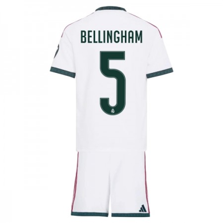Jalkapallo Peliasut Real Madrid Bellingham 5 Lasten Koti Pelipaita 2026-27 Lyhythihainen