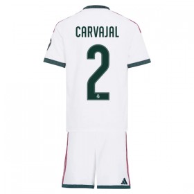 Jalkapallo Peliasut Real Madrid Carvajal 2 Lasten Koti Pelipaita 2026-27 Lyhythihainen