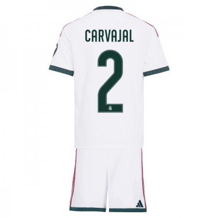 Jalkapallo Peliasut Real Madrid Carvajal 2 Lasten Koti Pelipaita 2026-27 Lyhythihainen