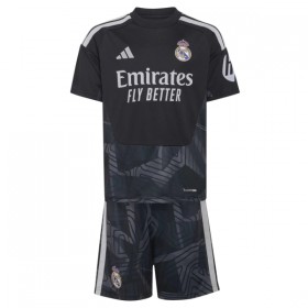 Jalkapallo Peliasut Real Madrid Courtois 1 Maalivahti Lasten Koti Pelipaita 2026-27 Lyhythihainen