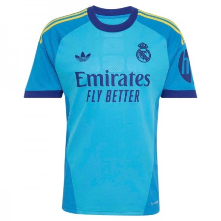 Jalkapallo Peliasut Real Madrid Maalivahti Vieras Pelipaita 2026-27 Lyhythihainen Jalkapallo Peliasut Real Madrid Maalivahti Vieras Pelipaita 2026-27 Lyhythihainen