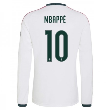 Jalkapallo Peliasut Real Madrid Mbappé 10 Koti Pelipaita 2026-27 Pitkähihainen