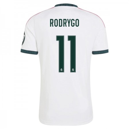 Jalkapallo Peliasut Real Madrid Rodrygo 11 Koti Pelipaita 2026-27 Lyhythihainen