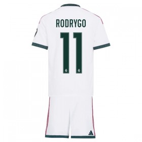 Jalkapallo Peliasut Real Madrid Rodrygo 11 Lasten Koti Pelipaita 2026-27 Lyhythihainen