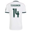 Jalkapallo Peliasut Real Madrid Tchouameni 14 Koti Pelipaita 2026-27 Lyhythihainen Jalkapallo Peliasut Real Madrid Tchouameni 14 Koti Pelipaita 2026-27 Lyhythihainen