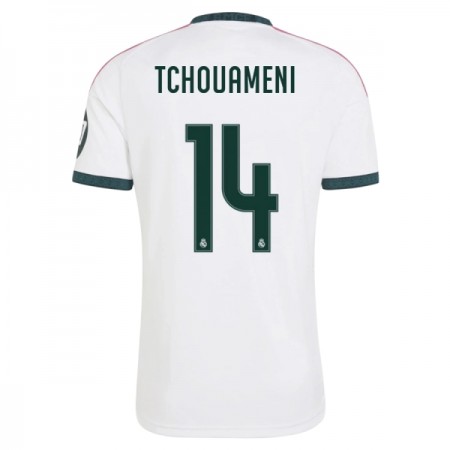 Jalkapallo Peliasut Real Madrid Tchouameni 14 Koti Pelipaita 2026-27 Lyhythihainen Jalkapallo Peliasut Real Madrid Tchouameni 14 Koti Pelipaita 2026-27 Lyhythihainen
