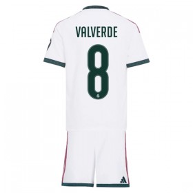 Jalkapallo Peliasut Real Madrid Valverde 8 Lasten Koti Pelipaita 2026-27 Lyhythihainen