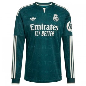 Jalkapallo Peliasut Real Madrid Vieras Pelipaita 2026-27 Pitkähihainen