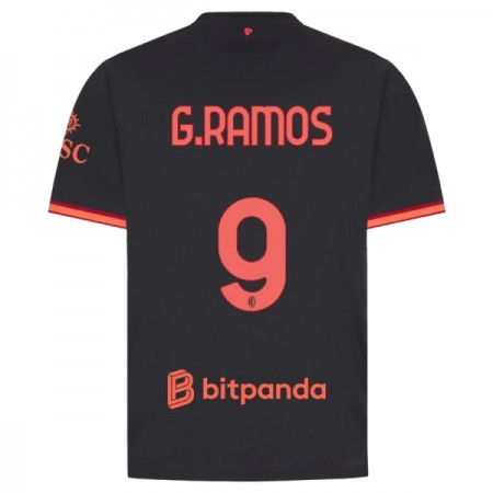 Jalkapallo Peliasut AC Milan G. Ramos 9 Kolmas Pelipaita 2026-27 Lyhythihainen