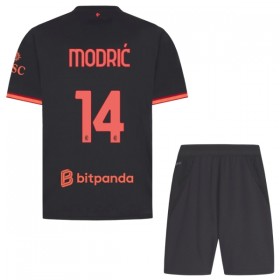 Jalkapallo Peliasut AC Milan Modrić 14 Lasten Kolmas Pelipaita 2026-27 Lyhythihainen