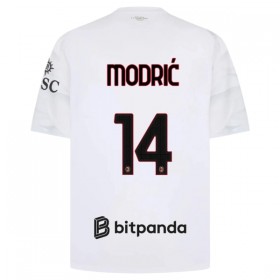 Jalkapallo Peliasut AC Milan Modrić 14 Vieras Pelipaita 2026-27 Lyhythihainen