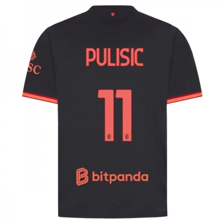 Jalkapallo Peliasut AC Milan Pulisic 11 Kolmas Pelipaita 2026-27 Lyhythihainen Jalkapallo Peliasut AC Milan Pulisic 11 Kolmas Pelipaita 2026-27 Lyhythihainen