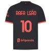 Jalkapallo Peliasut AC Milan Rafael Leao 10 Kolmas Pelipaita 2026-27 Lyhythihainen