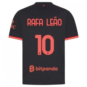 Jalkapallo Peliasut AC Milan Rafael Leao 10 Kolmas Pelipaita 2026-27 Lyhythihainen