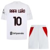 Jalkapallo Peliasut AC Milan Rafael Leao 10 Lasten Vieras Pelipaita 2026-27 Lyhythihainen Jalkapallo Peliasut AC Milan Rafael Leao 10 Lasten Vieras Pelipaita 2026-27 Lyhythihainen