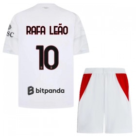 Jalkapallo Peliasut AC Milan Rafael Leao 10 Lasten Vieras Pelipaita 2026-27 Lyhythihainen