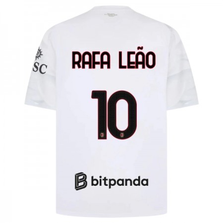 Jalkapallo Peliasut AC Milan Rafael Leao 10 Vieras Pelipaita 2026-27 Lyhythihainen