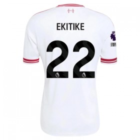 Jalkapallo Peliasut Liverpool Ekitike 22 Vieras Pelipaita 2026-27 Lyhythihainen