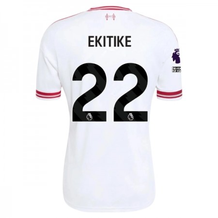 Jalkapallo Peliasut Liverpool Ekitike 22 Vieras Pelipaita 2026-27 Lyhythihainen