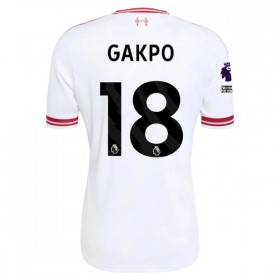 Jalkapallo Peliasut Liverpool Gakpo 18 Vieras Pelipaita 2026-27 Lyhythihainen