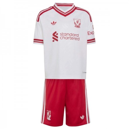 Jalkapallo Peliasut Liverpool Lasten Vieras Pelipaita 2026-27 Lyhythihainen