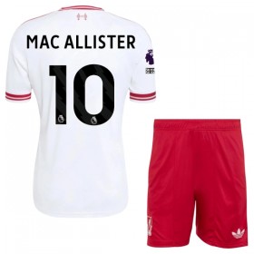 Jalkapallo Peliasut Liverpool Mac Allister 10 Lasten Vieras Pelipaita 2026-27 Lyhythihainen