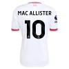Jalkapallo Peliasut Liverpool Mac Allister 10 Vieras Pelipaita 2026-27 Lyhythihainen
