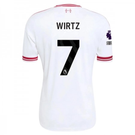 Jalkapallo Peliasut Liverpool Wirtz 7 Vieras Pelipaita 2026-27 Lyhythihainen
