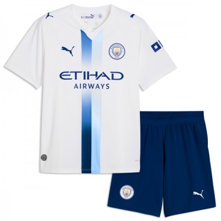 Jalkapallo Peliasut Manchester City Lasten Kolmas Pelipaita 2026-27 Lyhythihainen