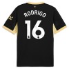 Jalkapallo Peliasut Manchester City Rodrigo 16 Vieras Pelipaita 2026-27 Lyhythihainen Jalkapallo Peliasut Manchester City Rodrigo 16 Vieras Pelipaita 2026-27 Lyhythihainen