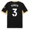 Jalkapallo Peliasut Manchester City Ruben 3 Vieras Pelipaita 2026-27 Lyhythihainen Jalkapallo Peliasut Manchester City Ruben 3 Vieras Pelipaita 2026-27 Lyhythihainen