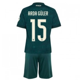 Jalkapallo Peliasut Real Madrid Arda Guler 15 Lasten Vieras Pelipaita 2026-27 Lyhythihainen