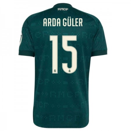 Jalkapallo Peliasut Real Madrid Arda Guler 15 Vieras Pelipaita 2026-27 Lyhythihainen