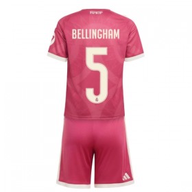 Jalkapallo Peliasut Real Madrid Bellingham 5 Lasten Kolmas Pelipaita 2026-27 Lyhythihainen