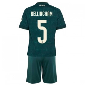 Jalkapallo Peliasut Real Madrid Bellingham 5 Lasten Vieras Pelipaita 2026-27 Lyhythihainen