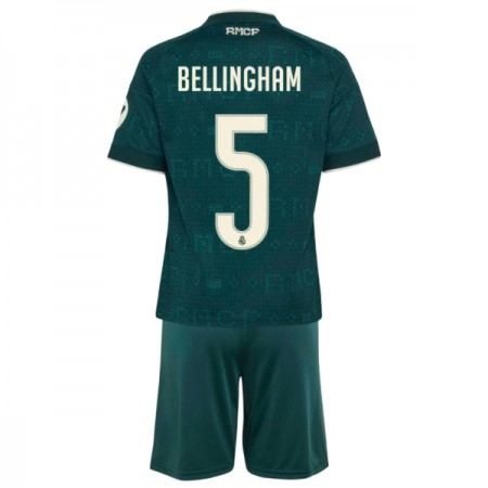 Jalkapallo Peliasut Real Madrid Bellingham 5 Lasten Vieras Pelipaita 2026-27 Lyhythihainen