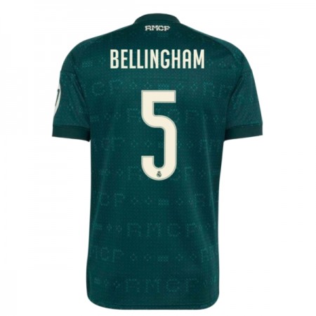 Jalkapallo Peliasut Real Madrid Bellingham 5 Vieras Pelipaita 2026-27 Lyhythihainen