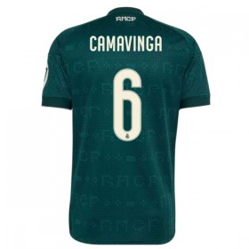 Jalkapallo Peliasut Real Madrid Camavinga 6 Vieras Pelipaita 2026-27 Lyhythihainen