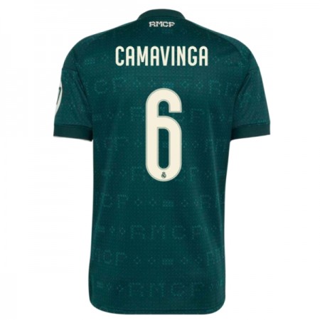 Jalkapallo Peliasut Real Madrid Camavinga 6 Vieras Pelipaita 2026-27 Lyhythihainen