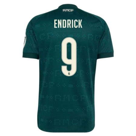 Jalkapallo Peliasut Real Madrid Endrick 9 Vieras Pelipaita 2026-27 Lyhythihainen