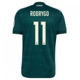 Jalkapallo Peliasut Real Madrid Rodrygo 11 Vieras Pelipaita 2026-27 Lyhythihainen
