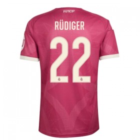 Jalkapallo Peliasut Real Madrid Rudiger 22 Kolmas Pelipaita 2026-27 Lyhythihainen