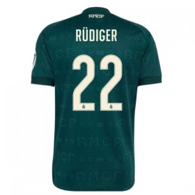 Jalkapallo Peliasut Real Madrid Rudiger 22 Vieras Pelipaita 2026-27 Lyhythihainen