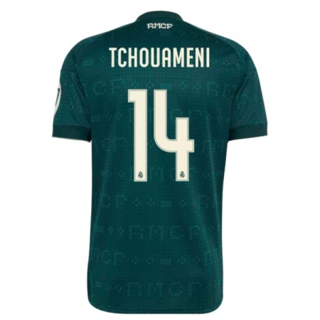 Jalkapallo Peliasut Real Madrid Tchouameni 14 Vieras Pelipaita 2026-27 Lyhythihainen