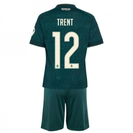 Jalkapallo Peliasut Real Madrid Trent Alexander-Arnold 12 Lasten Vieras Pelipaita 2026-27 Lyhythihainen Jalkapallo Peliasut Real Madrid Trent Alexander-Arnold 12 Lasten Vieras Pelipaita 2026-27 Lyhythihainen