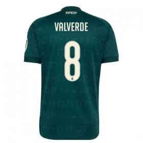 Jalkapallo Peliasut Real Madrid Valverde 8 Vieras Pelipaita 2026-27 Lyhythihainen