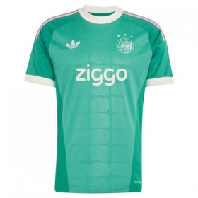 Jalkapallo Peliasut Ajax Amsterdam Maalivahti 2026-27 Vihreä Lyhythihainen