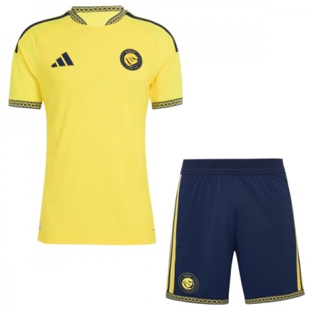 Jalkapallo Peliasut Al Nassr Lasten Koti Pelipaita 2026-27 Lyhythihainen