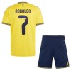 Jalkapallo Peliasut Al Nassr Ronaldo 7 Lasten Koti Pelipaita 2026-27 Lyhythihainen Jalkapallo Peliasut Al Nassr Ronaldo 7 Lasten Koti Pelipaita 2026-27 Lyhythihainen